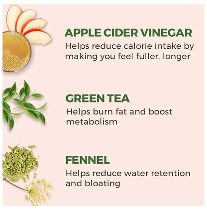 Akiva Green Tea Apple Cider Vinegar Drink (40ml Each)