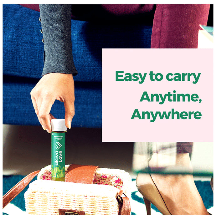 Akiva Wheatgrass Lemon Coriander Drink (40ml Each)