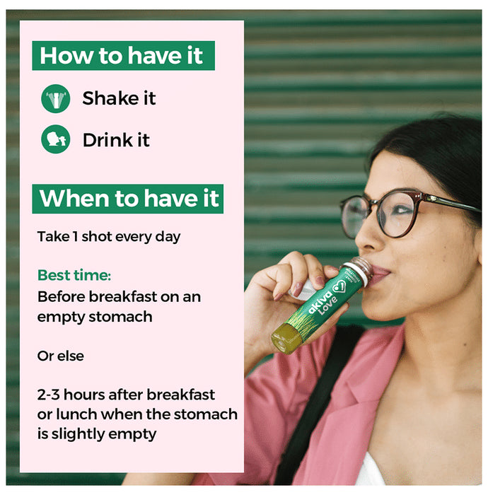 Akiva Wheatgrass Lemon Coriander Drink (40ml Each)