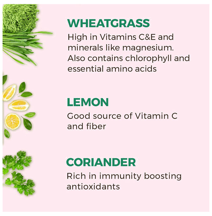 Akiva Wheatgrass Lemon Coriander Drink (40ml Each)