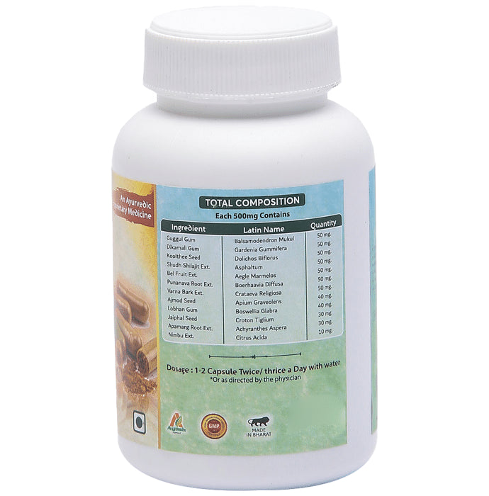 Aachman Veda A Perfect Weight Management B-Trim 500mg Capsule (60 Each)