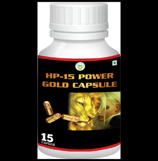 Al Mehar Life Care HP 15 Power Gold Capsule - Classic Derma