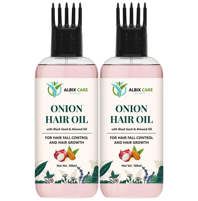 Albix Care Onion Hair Oil (100ml Each) - Classic Derma