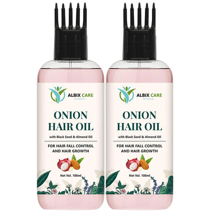 Albix Care Onion Hair Oil (100ml Each) - Classic Derma