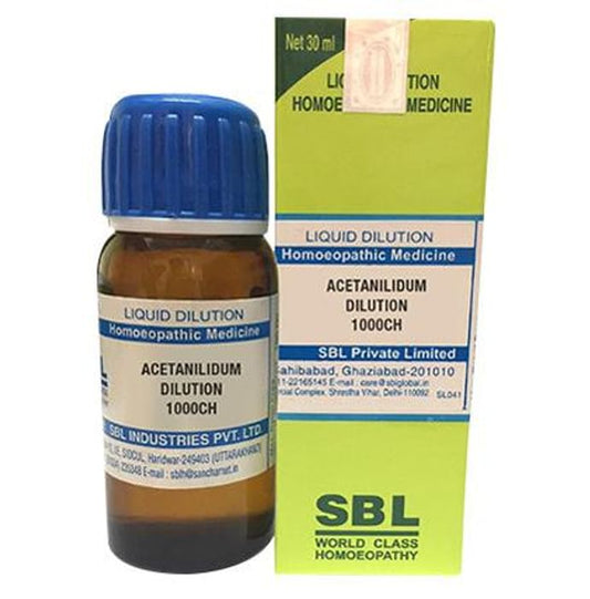 SBL Acetanilidum Dilution 1000 CH - Classic Derma