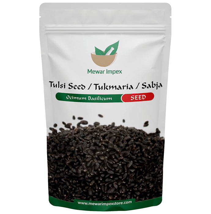 Mewar Impex Tulsi Seed / Tukmaria / Sabja Seed - Classic Derma