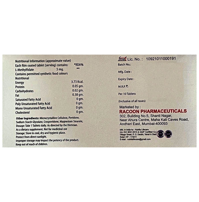 Alfolate 5 Tablet