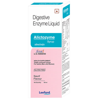 Alictozyme Syrup Saunf - Classic Derma