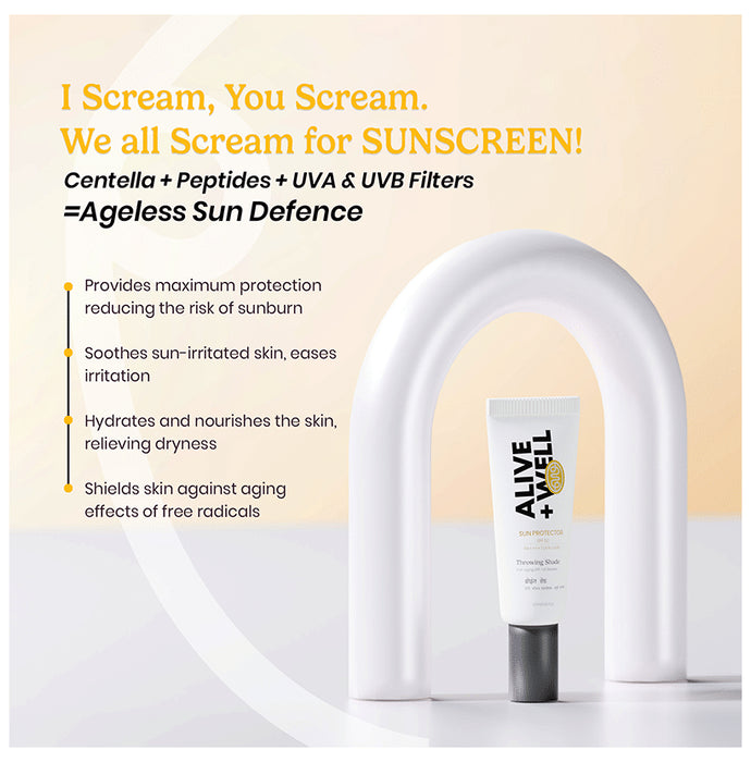 Alive & Well Alive + Well Throwing Shade Sun Protector SPF 50 PA++++