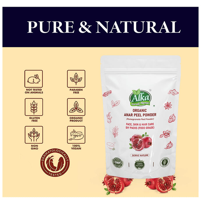 Alka Ayurvedic Pharmacy Anar Peel Powder