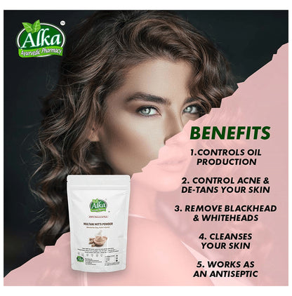 Alka Ayurvedic Pharmacy Multani Mitti Powder