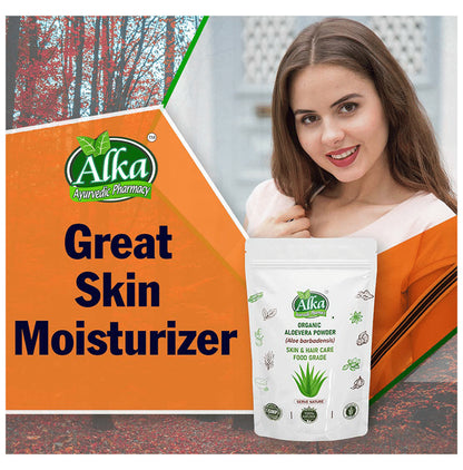 Alka Ayurvedic Pharmacy Organic Aloevera Powder
