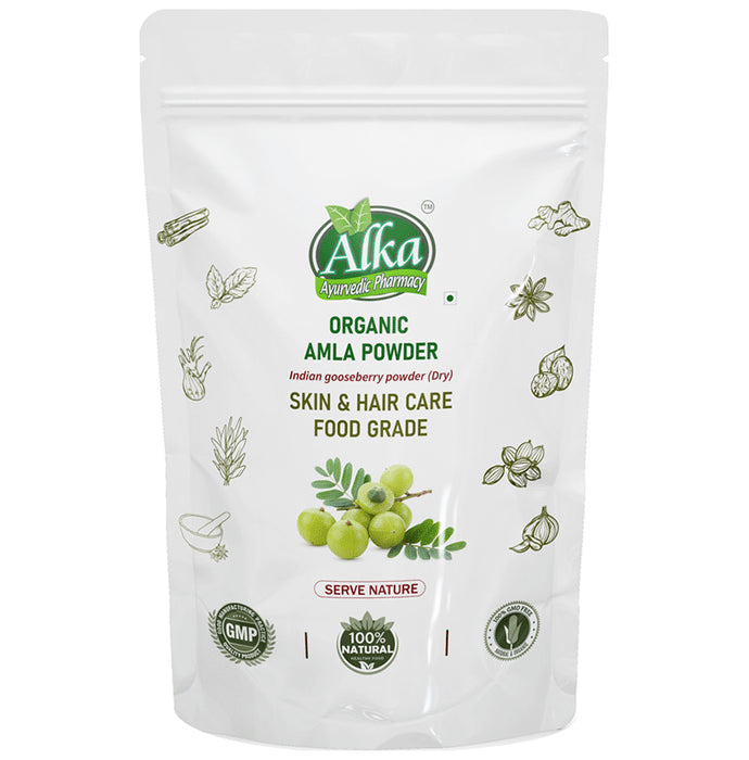 Alka Ayurvedic Pharmacy Organic Amla Powder - Classic Derma