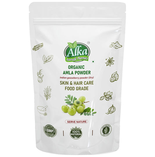 Alka Ayurvedic Pharmacy Organic Amla Powder - Classic Derma