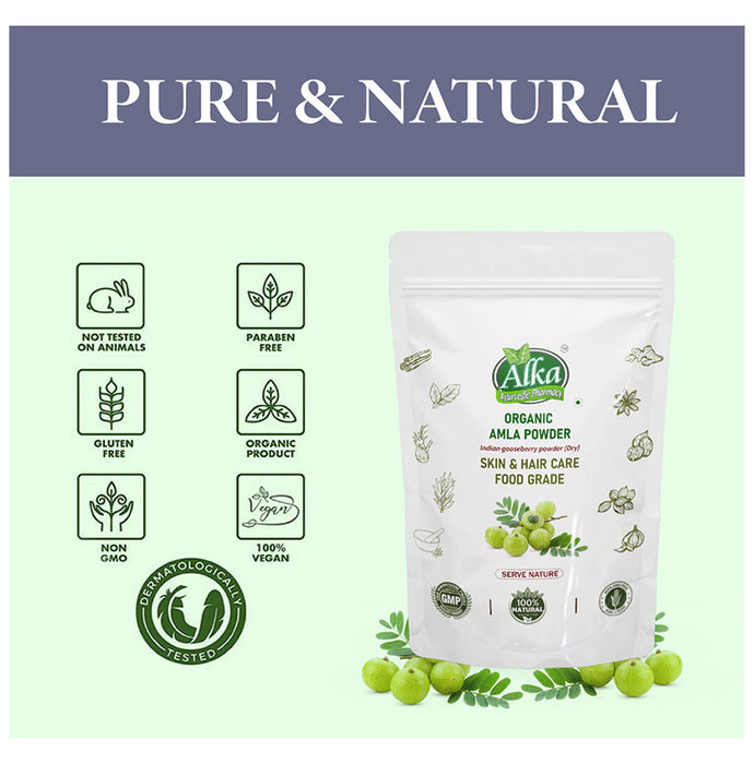 Alka Ayurvedic Pharmacy Organic Amla Powder