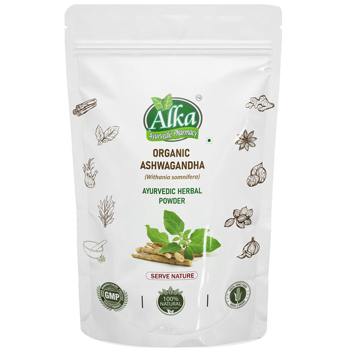 Alka Ayurvedic Pharmacy Organic Ashwagandha Powder - Classic Derma