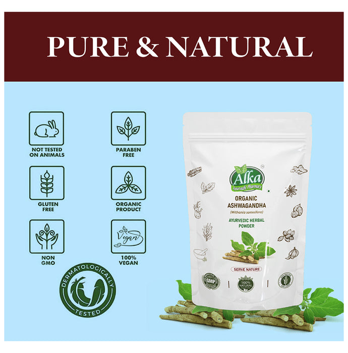 Alka Ayurvedic Pharmacy Organic Ashwagandha Powder
