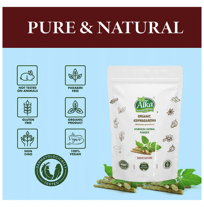 Alka Ayurvedic Pharmacy Organic Ashwagandha Powder