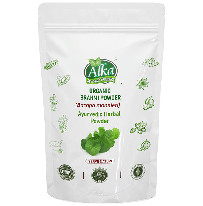Alka Ayurvedic Pharmacy Organic Brahmi Powder - Classic Derma
