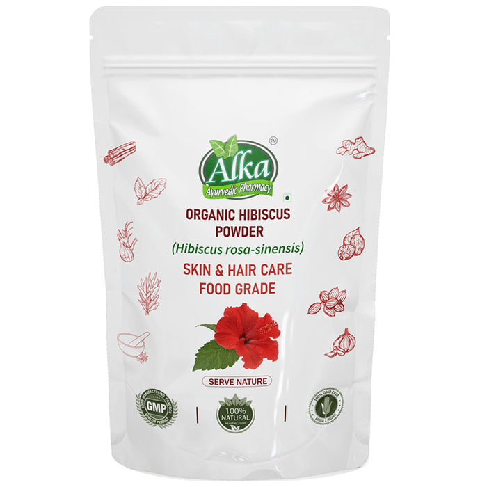Alka Ayurvedic Pharmacy Organic Hibiscus Powder - Classic Derma