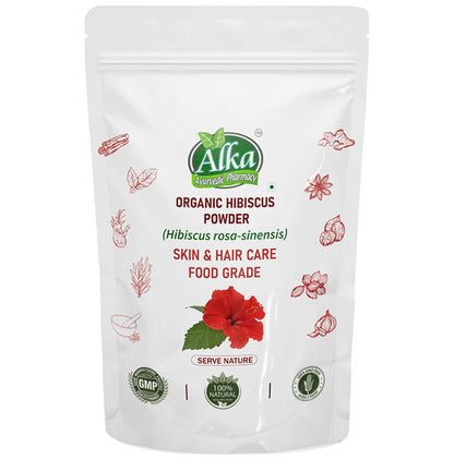 Alka Ayurvedic Pharmacy Organic Hibiscus Powder - Classic Derma
