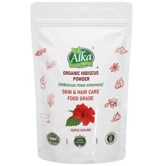 Alka Ayurvedic Pharmacy Organic Hibiscus Powder - Classic Derma