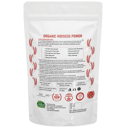 Alka Ayurvedic Pharmacy Organic Hibiscus Powder
