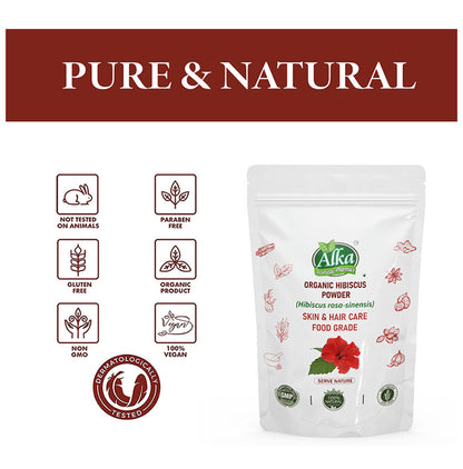 Alka Ayurvedic Pharmacy Organic Hibiscus Powder