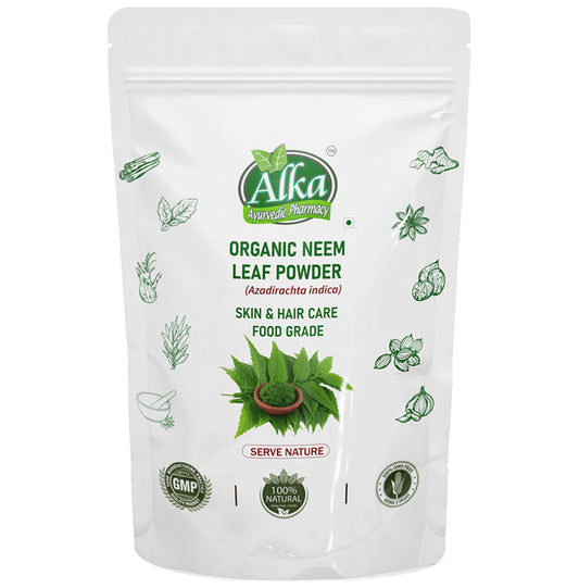 Alka Ayurvedic Pharmacy Organic Neem Leaf Powder - Classic Derma