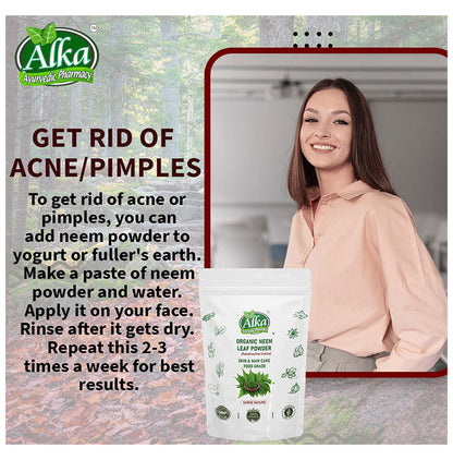 Alka Ayurvedic Pharmacy Organic Neem Leaf Powder
