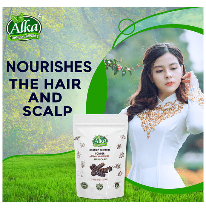 Alka Ayurvedic Pharmacy Organic Shikakai Powder