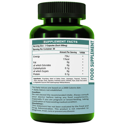 Alka Ayurvedic Pharmacy Plant Based Cholesterol Support Veg Capsule