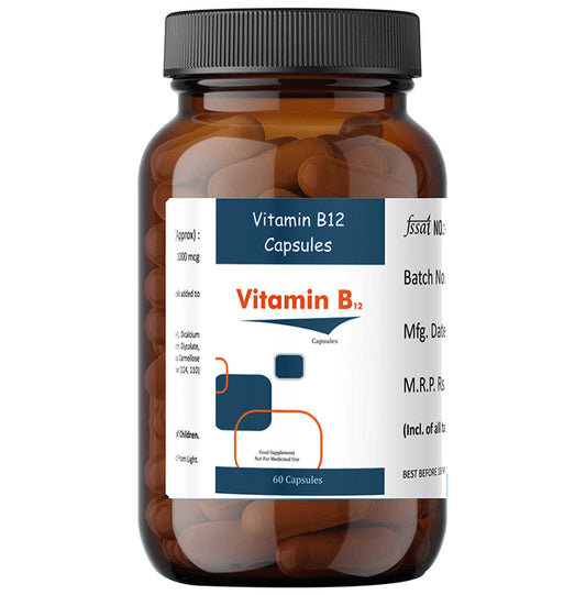 Alka Ayurvedic Pharmacy Vitamin-B12 Capsule - Classic Derma