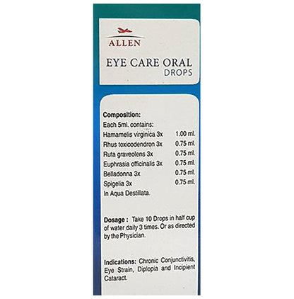 Allen A12 Eye Care Oral Drops