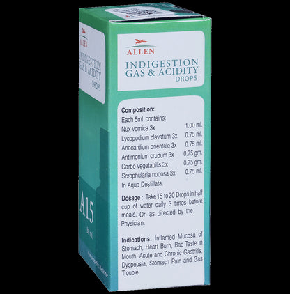 Allen A15 Indigestion Gas & Acidity Drop