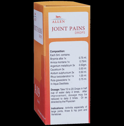 Allen A19 Joint Pains Drop
