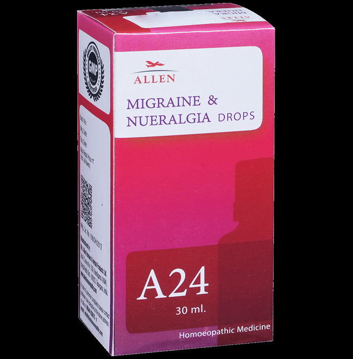 Allen A24 Migraine And Nueralgia Drop
