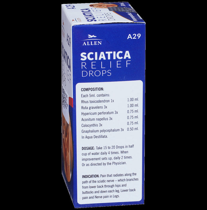 Allen A29 Sciatica Relief Drop