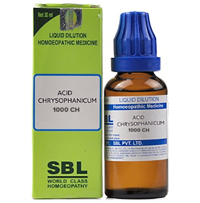 SBL Acid Chrysophanicum Dilution 1000 CH - Classic Derma