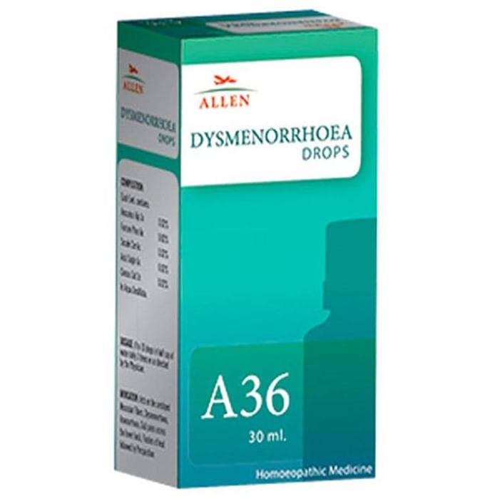 Allen A36 Dysmenorrhoea Drop - Classic Derma