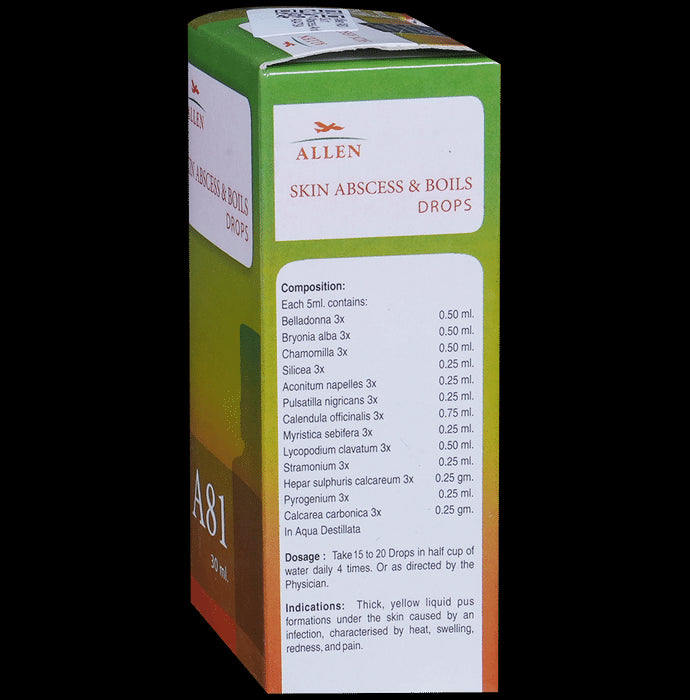 Allen A81 Skin Abscess And Boils Drop