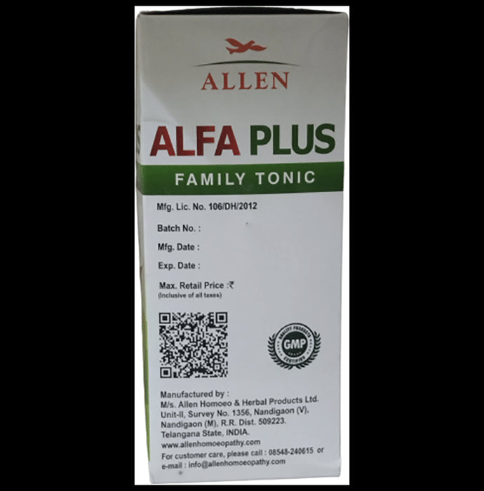 Allen Alfa Plus Family Tonic