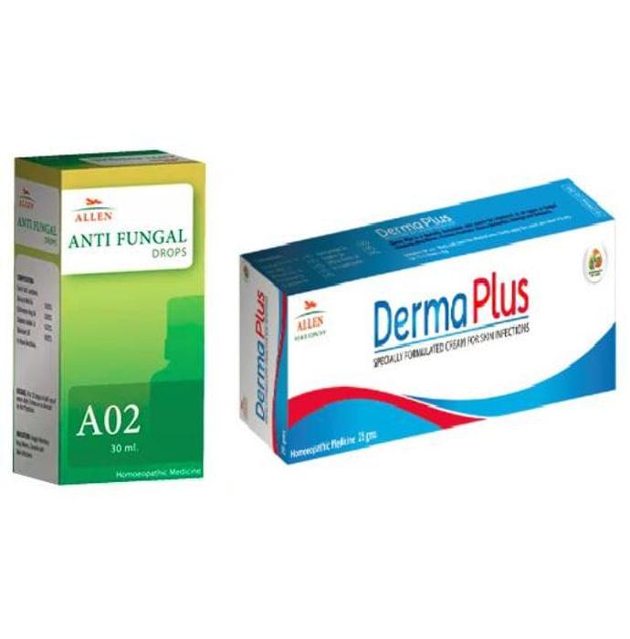 Allen Anti Fungal Combo (A02 + Derma Plus Cream) - Classic Derma