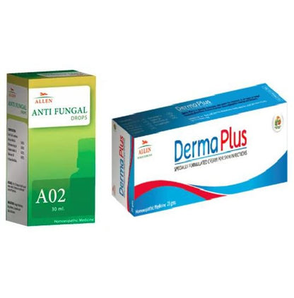 Allen Anti Fungal Combo (A02 + Derma Plus Cream) - Classic Derma