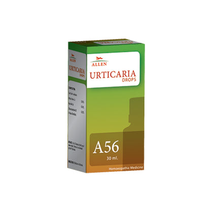 Allen Anti Urticaria Combo Pack of A56 Urticaria Drop 30ml & Derma Plus Cream 25gm