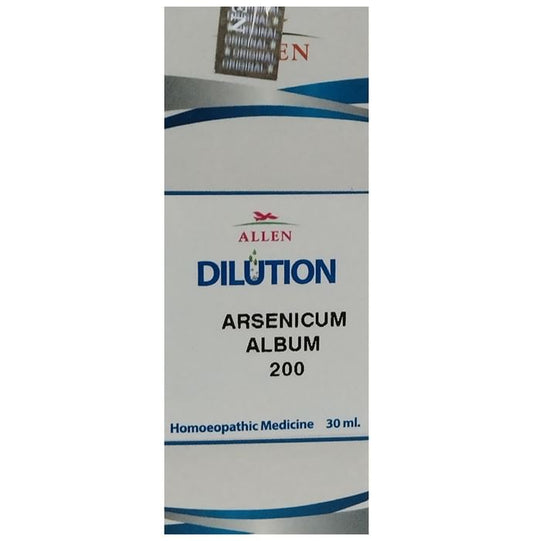 Allen Arsenicum Album Dilution 200 - Classic Derma