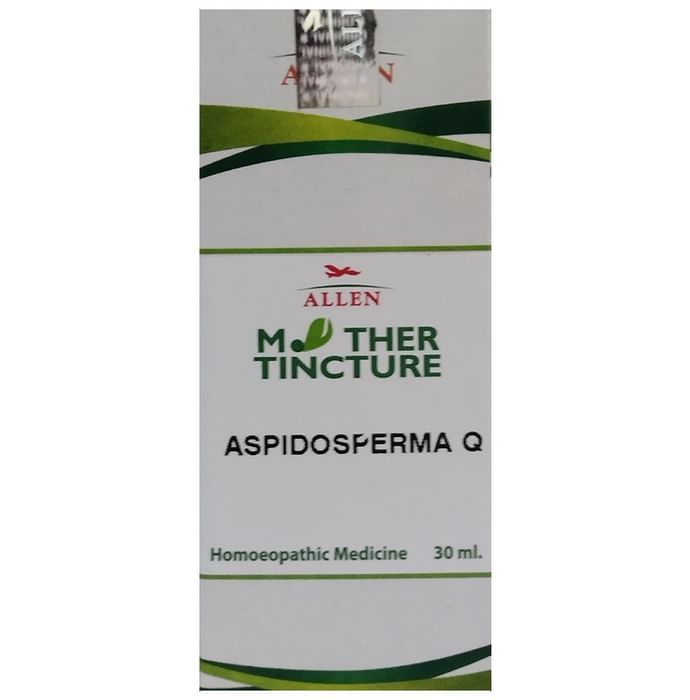 Allen Aspidosperma Mother Tincture Q - Classic Derma
