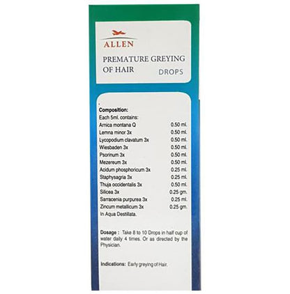 Allen Hair Care Combo Pack of A82 Premature Greying of Hair Drop 30ml & Jaborandi Gold Oil 110ml