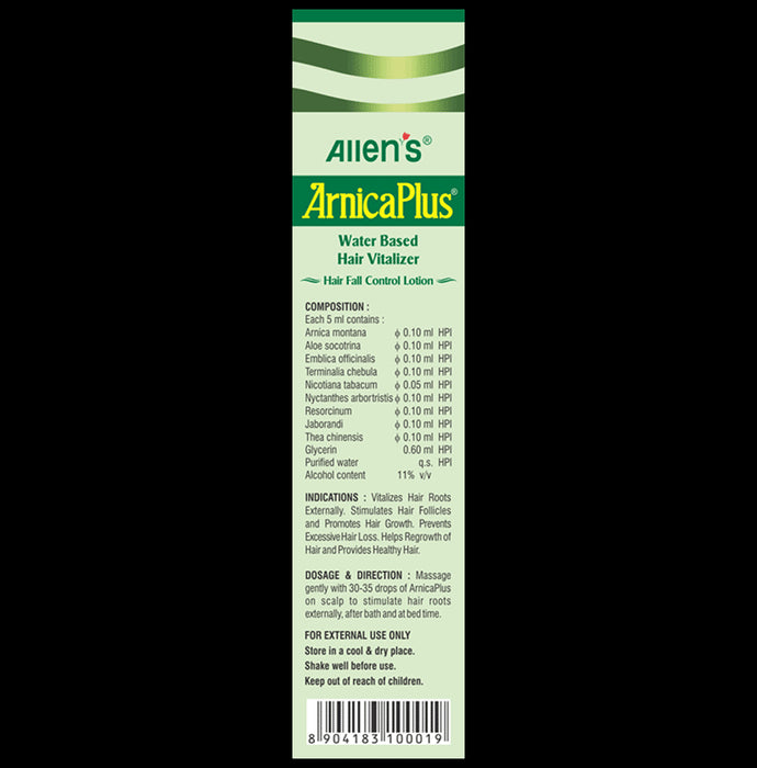Allen Laboratories Arnica Plus Water Based Hair Vitalizer (100ml Each)