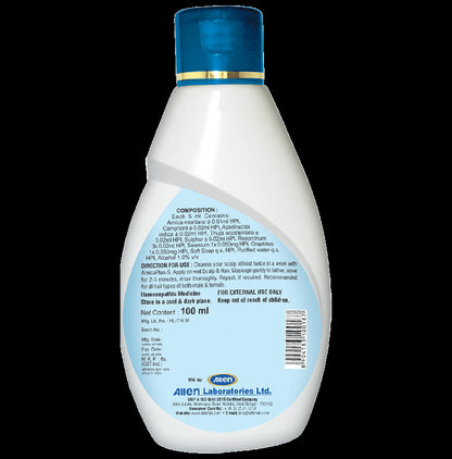 Allen Laboratories Arnica Plus-S Anti-Dandruff Shampoo (100ml Each)